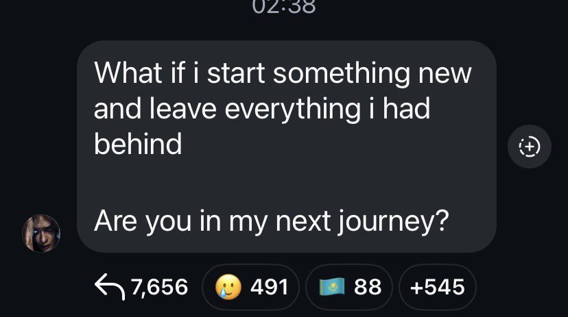 JacksonWThaifan's tweet photo. [👑] 20260408 #JSWInsta MAGICMAN2 CHAT  

[แปลแจ็คสันพูดคุยใน IG Chat]
https://t.co/bIHtatyIqH

👑:ถ้าหากผมอยากจะเริ่มสิ่งใหม่ๆ โดยทิ้งสิ่งที่ผมเคยทำมา

พวกคุณยังจะอยู่ในเส้นทางข้างหน้านั้นกับผมไหม

#JacksonWang #王嘉尔 #잭슨 
#MAGICMAN #MAGICMAN2 
#TEAMWANG https://t.co/Z1qzcUrUUa