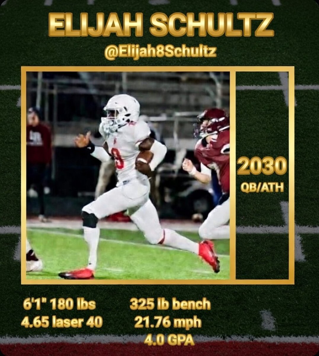 CoachRMatthews's tweet photo. This Dude plays like a grown man big time athlete the sky is the limit for @Elijah8Schultz @AGEDITS32 @aidengonzales0 @a1icari @allyTsosie2028 @AzariLongmire @adrianpetersonj @BILLYDUNN2026 @GageBrusin @CoachTwelveGage @Coach_TEvans @coachbuttsUSU @CoachEAmoako https://t.co/TjSfZFniK1