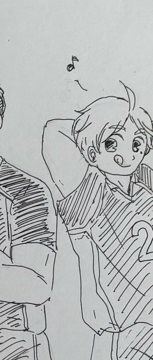 初描きのスガさん。
（気に入ってる）