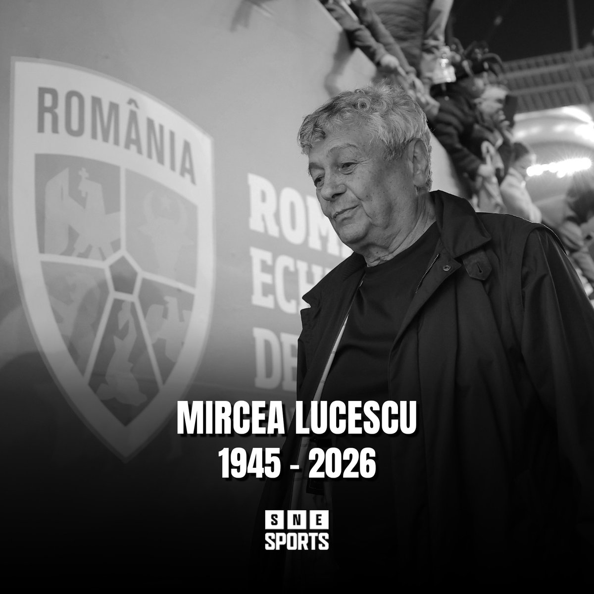 SNE_Sports's tweet image. R.I.P Mircea Lucescu, Ex-Romanian Footballer and former Romania National Team Head coach (29 July 1945 - 7 April 2026)

Mircea Lucescu passed away on 7 April 2026, at Bucharest University Hospital, Bucharest, due to a heart attack.

📷 : FRF

#RIP #MirceaLucescu
#SNESports