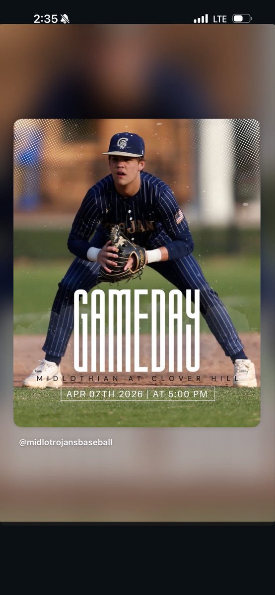 Midlothian Trojans Baseball tweet media