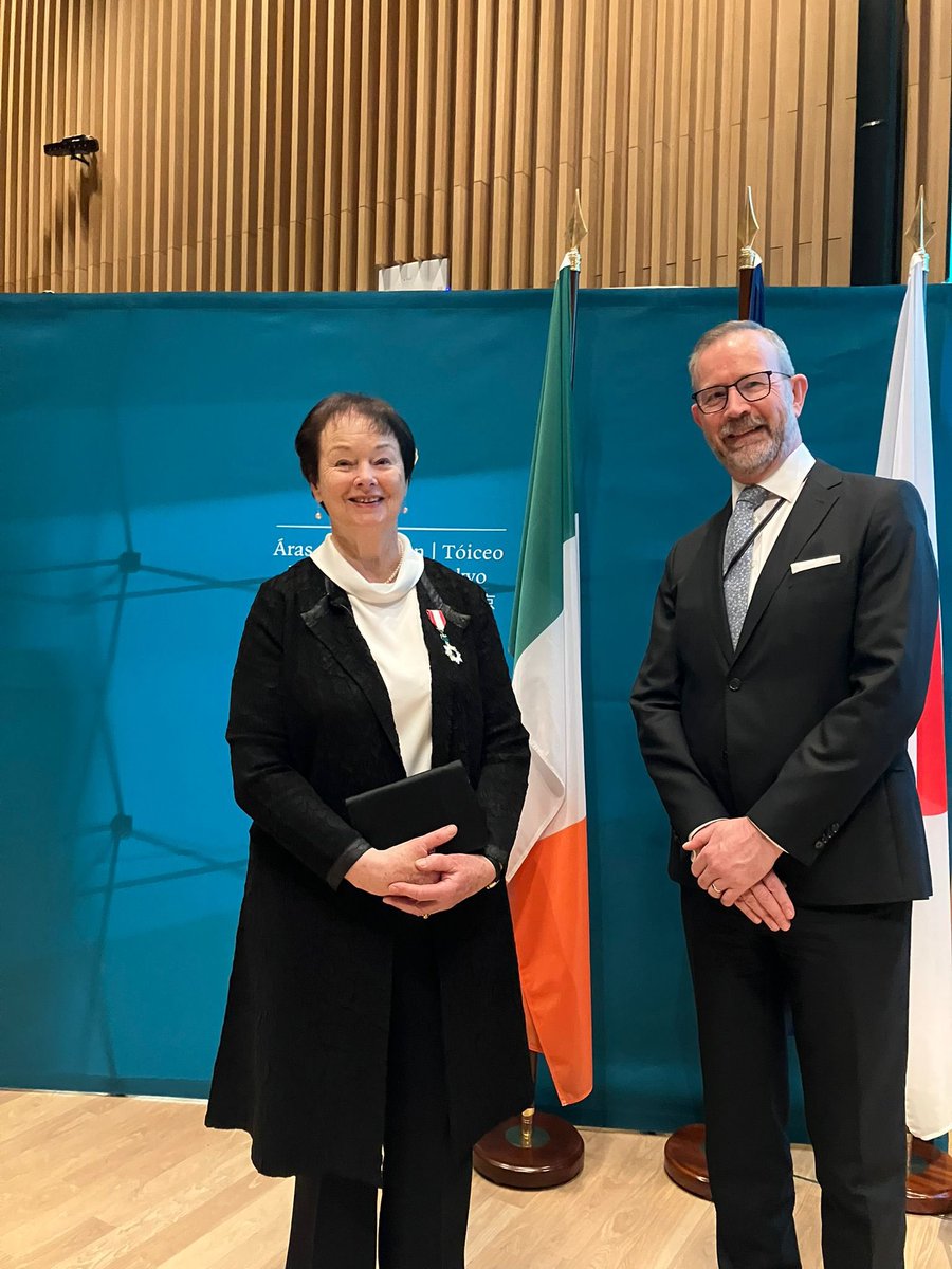 Ambassador of Ireland to Japan tweet media