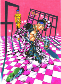 wazyiu's tweet photo. L'art d'Araki. https://t.co/0zV3EoLN2J