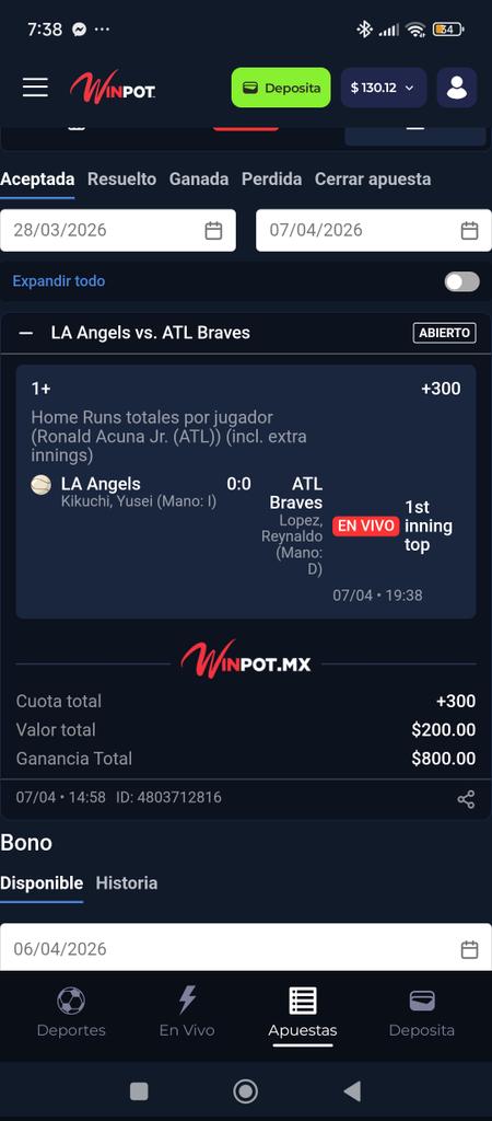 Bryan_One5's tweet photo. @RevolverBets Sigo esperando a que haga su magia 🤑🔥✌️ https://t.co/4uh6b2RleL
