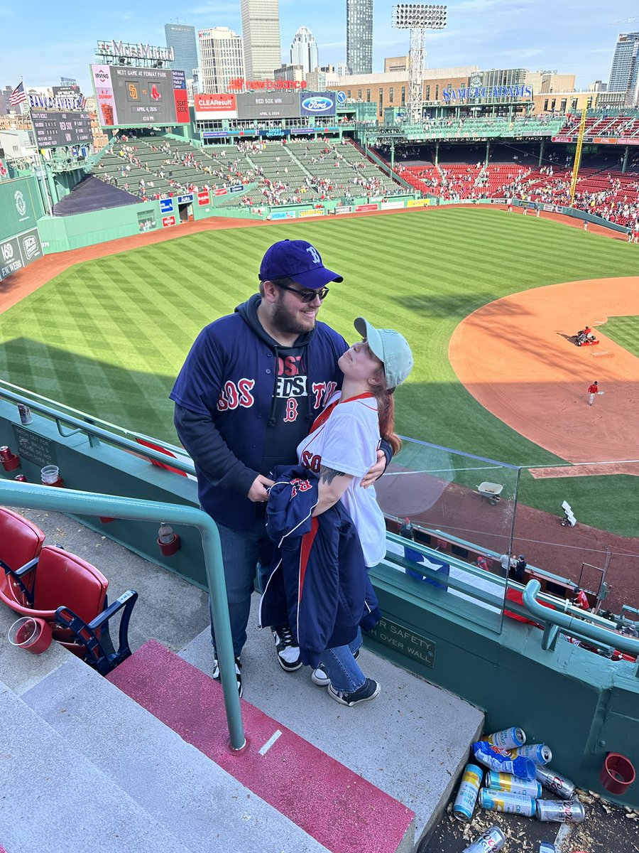 CheyenneDarling's tweet photo. Officially 2-0 this season at Fenway ⚾️ https://t.co/MWIuEejwXH