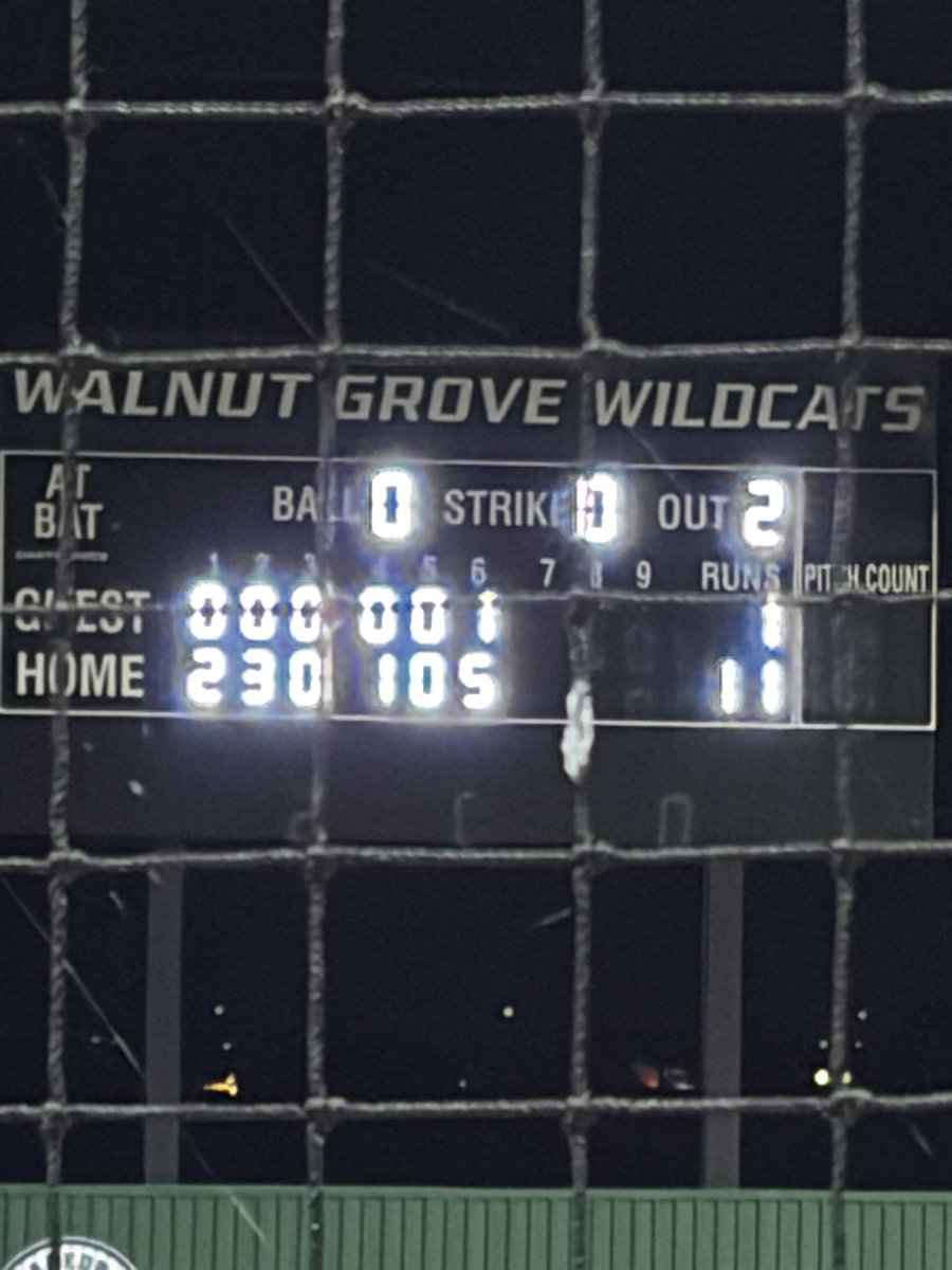 SFulfer3's tweet photo. Let’s go @wghs_softball 11-1! https://t.co/rDz6xWyBxb