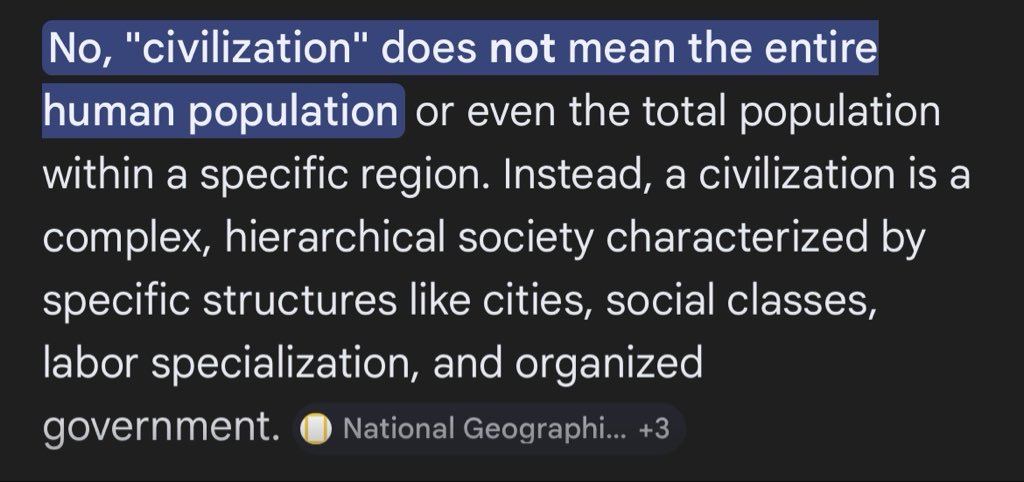 aguyandhisgirl1's tweet image. He didn’t threaten to turn it to ash.. civilization does not mean what you think it does.