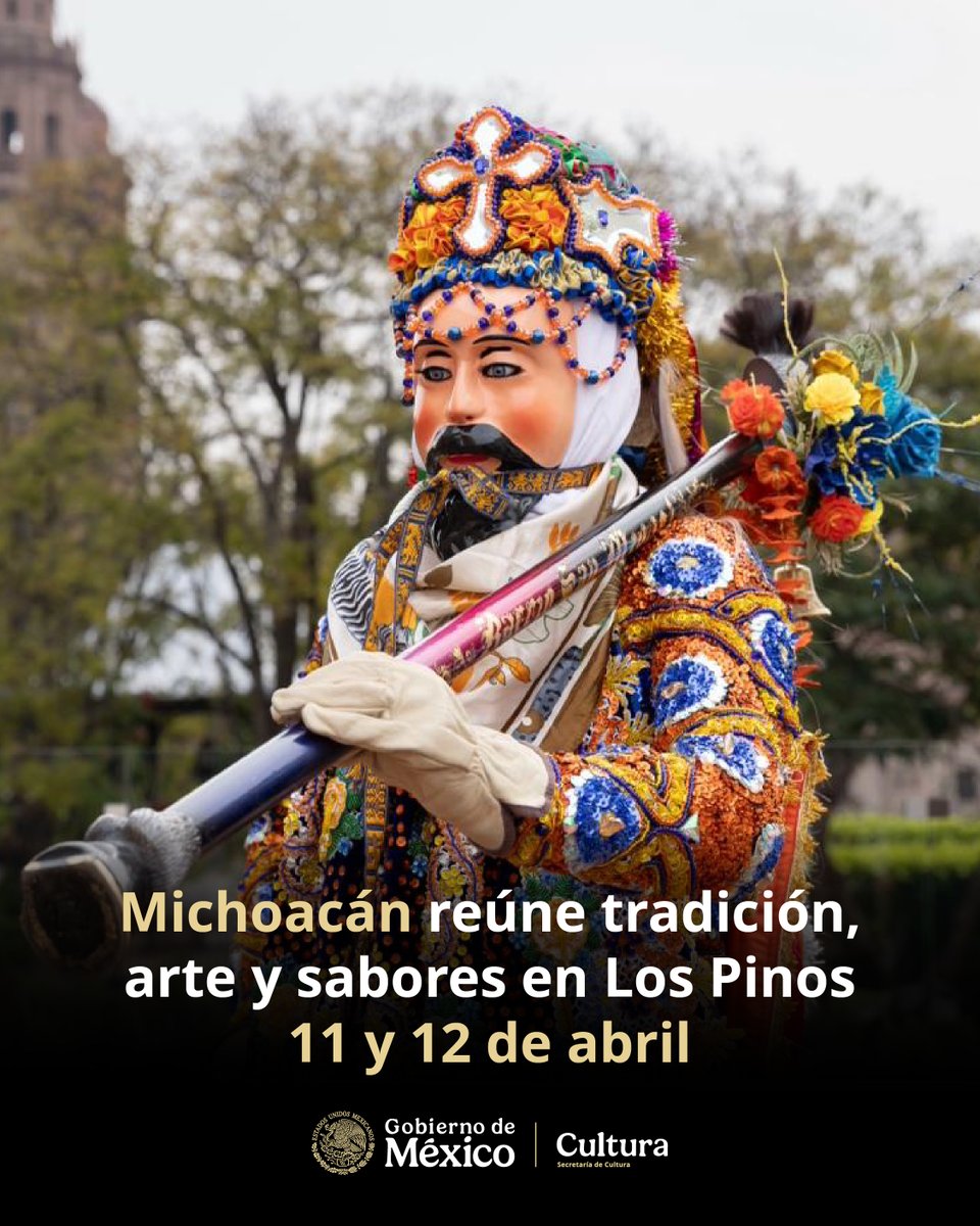 “Michoacán en Los Pinos” reúne artesanía, cocina tradicional y música del estado en un encuentro que celebra saberes comunitarios y fortalece la diversidad cultural.

Productoras y productores de distintas regiones comparten piezas identitarias, gastronomía y expresiones