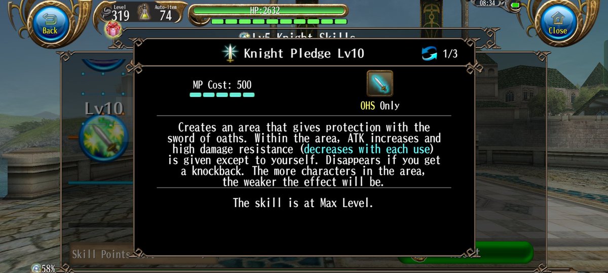 arata_id's tweet photo. #toram_request 
Please buff revenir, remove it's "free from ailment" requirements for additional hit count.
Please buff knight pledge. Make it bigger or make pledge HP not decrease with Pdef or add ailment resistance buff.
Please buff Pdef, make it resist to ailment. https://t.co/6UK0HpSXqA