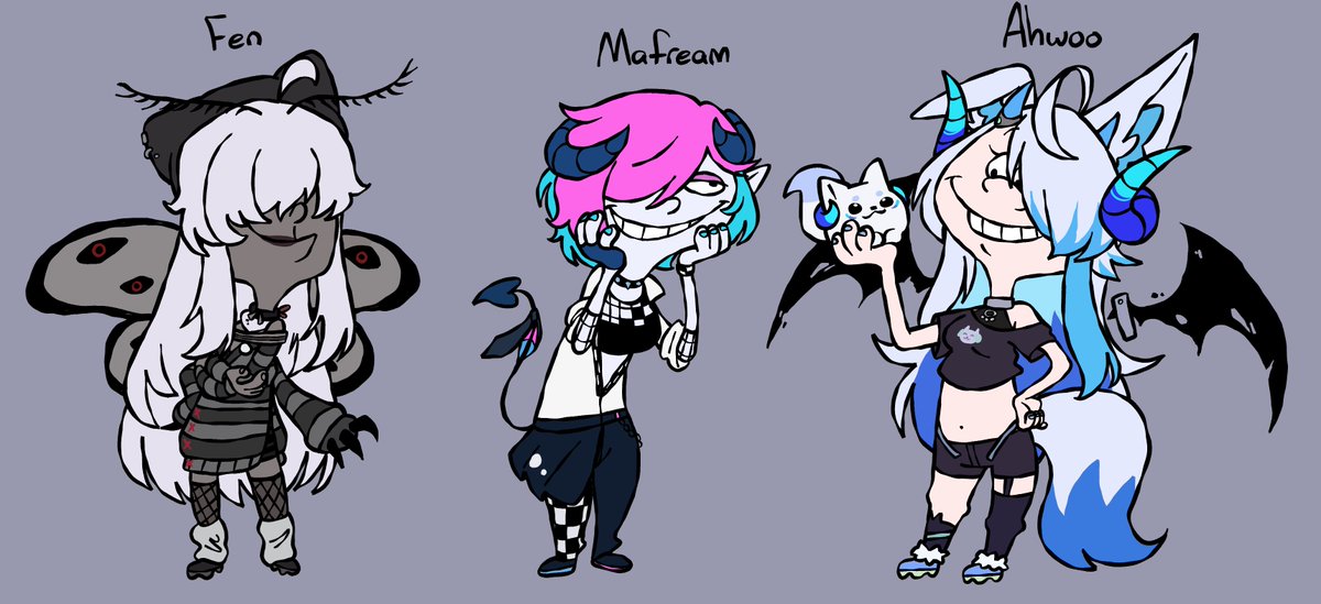 ChocoBiscuitVT's tweet image. drew even MORE vtubers as ed, edd, and eddy characters
I pretty much drew out the whole cast LOL

#zentreart #FREAM #x3dustart #freddyfridge #ahwoodles #Fenarti