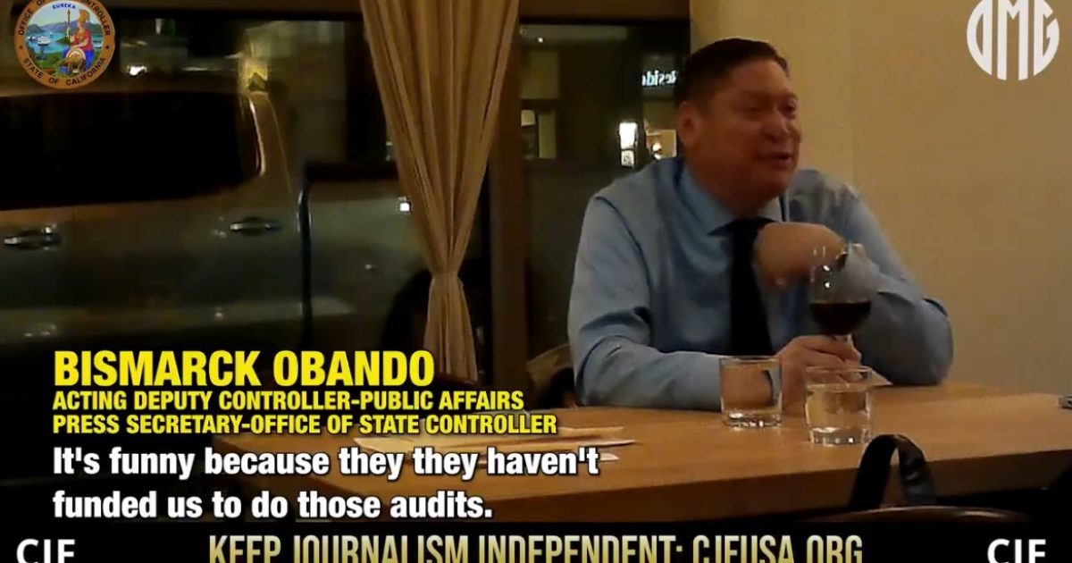O’Keefe Media Group: California’s Top Controller Communications Official Admits Audits “Are Not Getting Done” (VIDEO)

READ: thegatewaypundit.com/2026/04/okeefe…