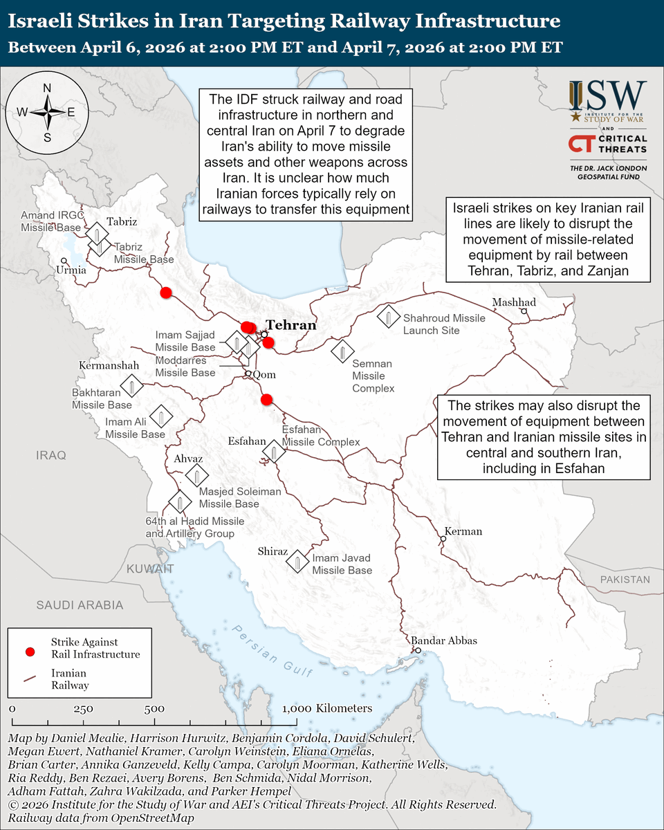 Institute for the Study of War tweet media