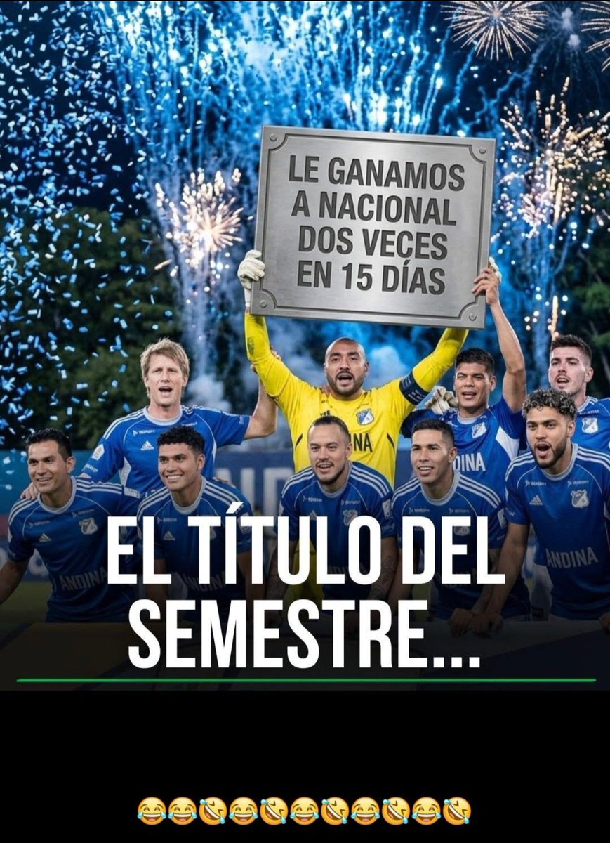 Titolopez2789's tweet photo. @MillosFCoficial Tranquilos ya obtuvieron el primer título del año. Ⓜ️🤏 https://t.co/K32GIauAol