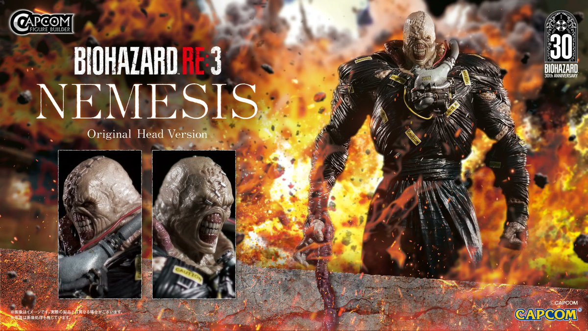 hobbylink's tweet photo. Display the iconic nemesis from Resident Evil 3 with this new 1/6 scale statue by Capcom, celebrating the series' 30th anniversary!

💥 PREORDER NOW 💥
https://t.co/MVXjS0aXkR https://t.co/ompJLQj8Dw