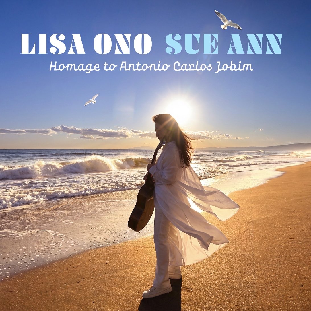 lisaonostaff's tweet photo. 🎊本日リリース🎊

#小野リサ New Album
『Sue Ann～アントニオ・カルロス・ジョビンへのオマージュ』

2027年1月に生誕100周年を迎える #アントニオ・カルロス・ジョビン 名曲集✨

#林正樹 さんのピアノとデュオで録音🎹
サックス奏者 #渡辺貞夫 さんが3曲でゲスト参加🎷

🔗https://t.co/INfIaWMuI1 https://t.co/PYCG2V4cbU