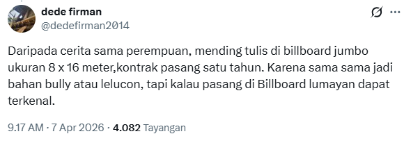 dede firman tweet media
