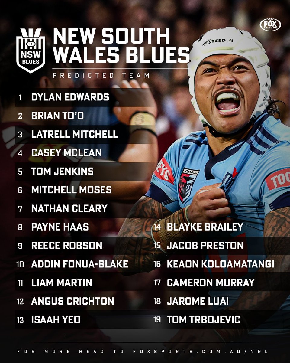 Fox League tweet media