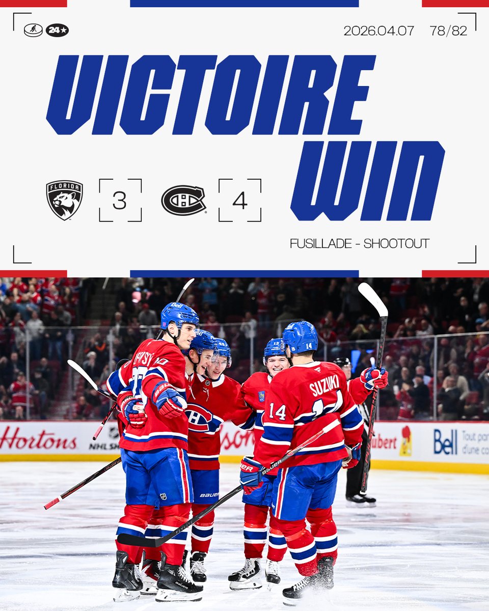 x - Canadiens Montréal tweet media