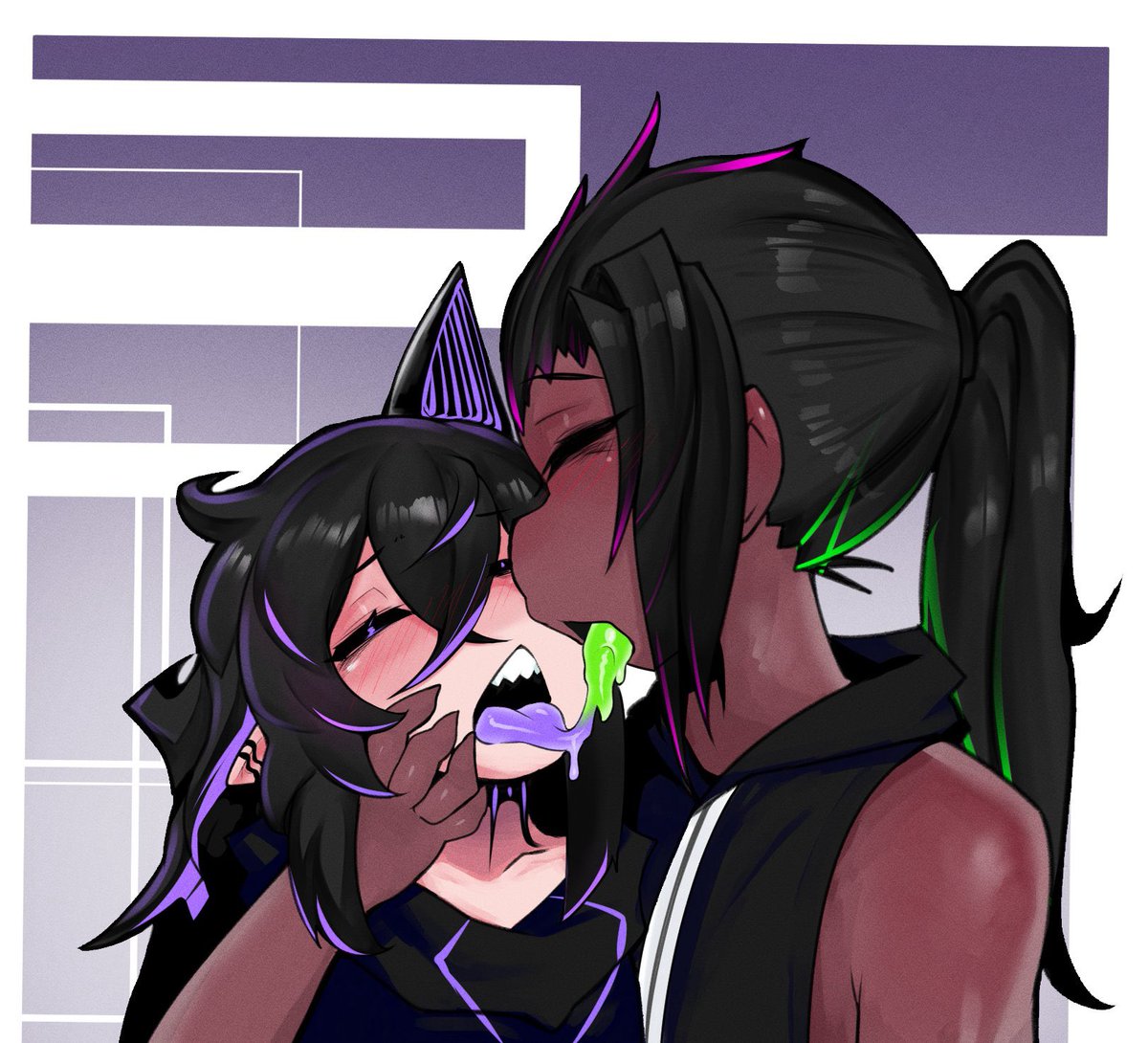 Emithecumdump's tweet photo. I give slimy loving kisses https://t.co/IDwHL6U5Ok
