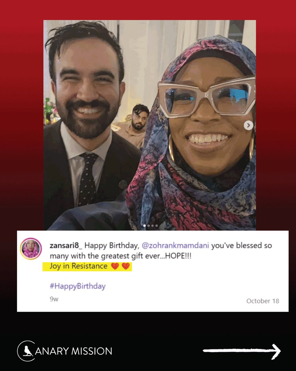 Canary Mission tweet media