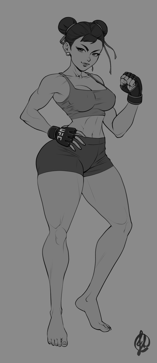 Artista_Leal's tweet image. Chun-Li 🥊

Refined sketch commission for @trevoraveler

Thank you for the commission! Had a lot of fun with this one

#ChunLi #StreetFighter #FanArt #Sketch #CommissionsOpen