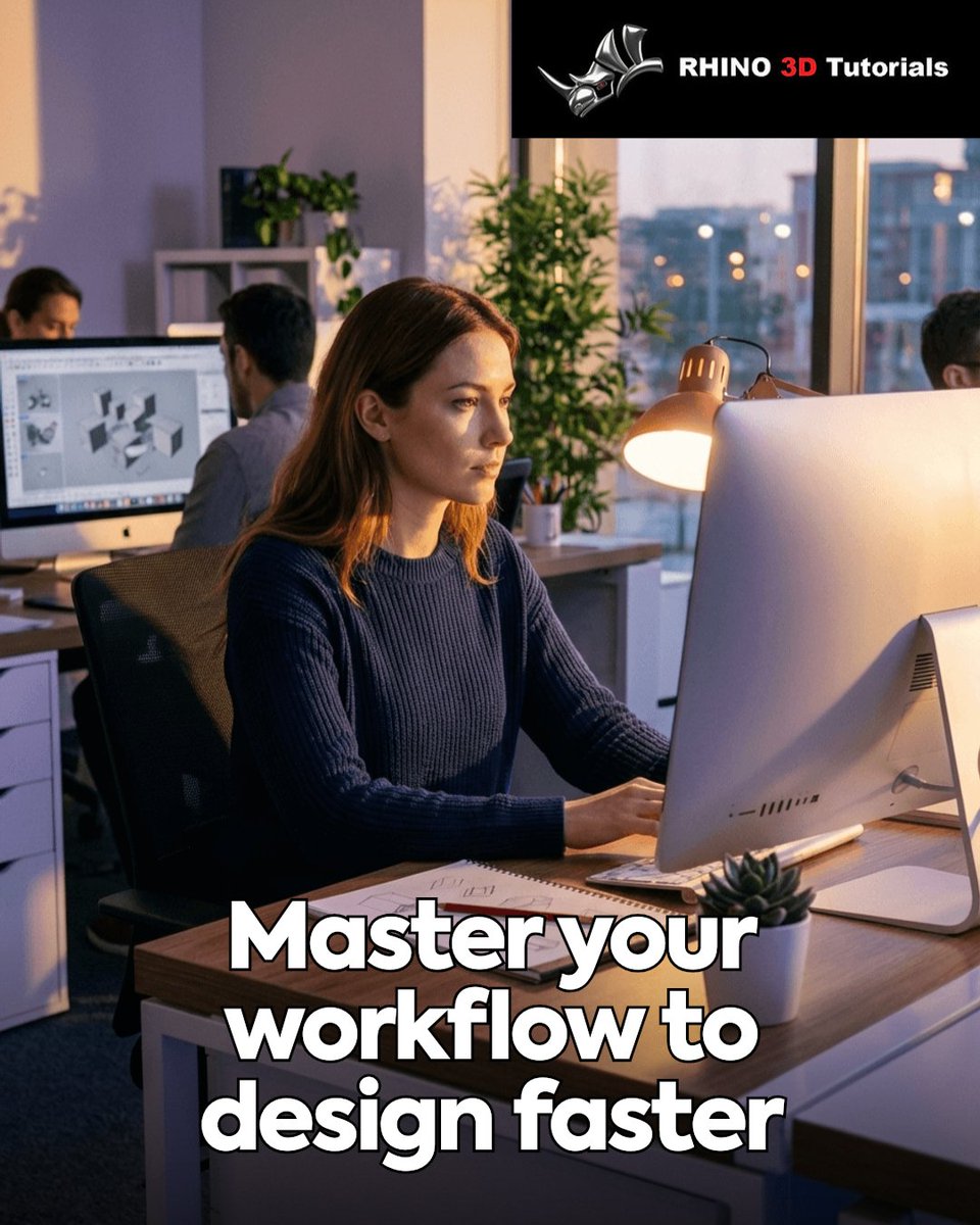Rhino 3D Tutorials tweet media