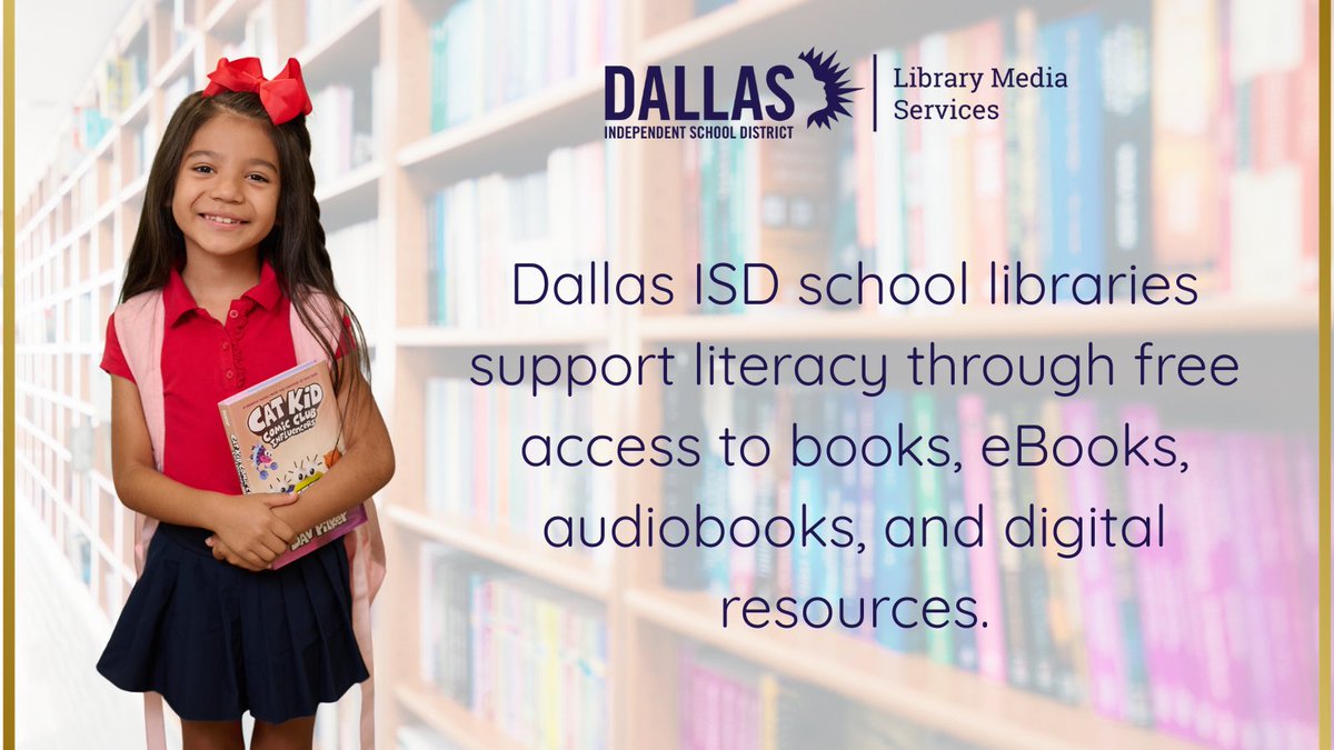 Dallas ISD Libraries tweet media