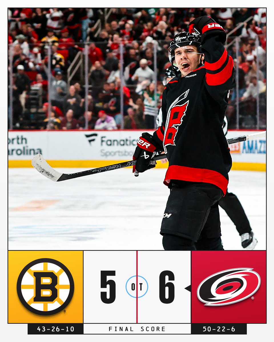 NHL's tweet image. CAROLINA, ARE YOU AS EXCITED AS STANK FOR 50 WINS?! 🤩