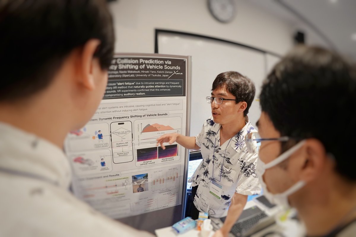 XperLab's tweet photo. 【祝!表彰ラッシュ】
2025年度の締めくくり。善甫研を卒業・終了した3名が学内外で各賞を受賞しました🏆
🎓山田さん(D):研究群長表彰
🎓真柴さん(D):自動車技術会 大学院研究奨励賞
🎓Danielさん(M):学位PL表彰&校友会賞
研究室の誇りです。本当におめでとう!
#XperLab #筑波大学 #受賞 https://t.co/Pb7IKy0N49