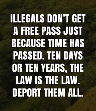 wlpalmer1's tweet image. Establishment Repub RINO @RepMariaSalazar no AMNESTY! Call your CRAP AMNESTY bill anything you want, its still AMNESTY!!! Your AMNESTY bill doesn't rise to birdcage liner status!
@HouseGOP @NRCC @SpeakerJohnson @GOP @RNCResearch @POTUS @VP @SusieWiles @WhiteHouse @PressSec