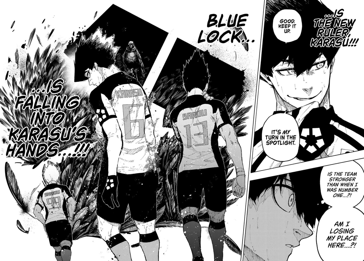 lavvyguy's tweet image. MMMMMMMMMMMMMMMMMMMMMMMMMMMMMMMMMMMMMM OKAY I SEE YOU KARASU I SEE YOU THAT SHIT IS LOWKEY AURAFUL MY APOLOGIES FOR UNDERESTIMATING YOUR ABILITIES YOU MIGHT BE HIM YOU'RE TAMING THOSE TWO BEASTS I'M NGL ISAGI YOUR CHAIN IS GETTING #SNATCHED RN #STEPITUP COME ON