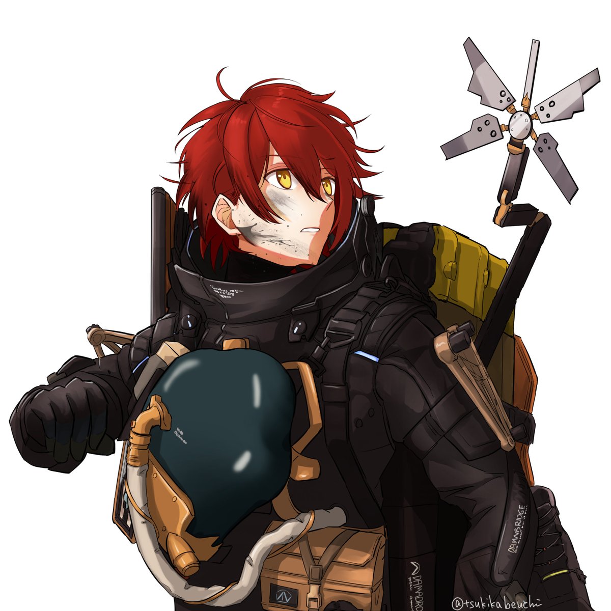 デススト２待ってました！！！！！！！！！！！！！！
#みやびじゅつ

（リプに透過PNG）