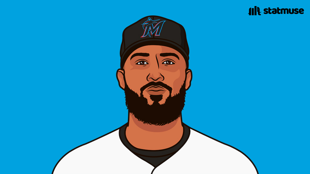 statmuse's tweet photo. Sandy Alcantara this season:

2-0 REC
24.1 IP
0.74 ERA
0.58 WHIP

The only pitcher with multiple 7-IP starts this season. https://t.co/D54KLLMKP8