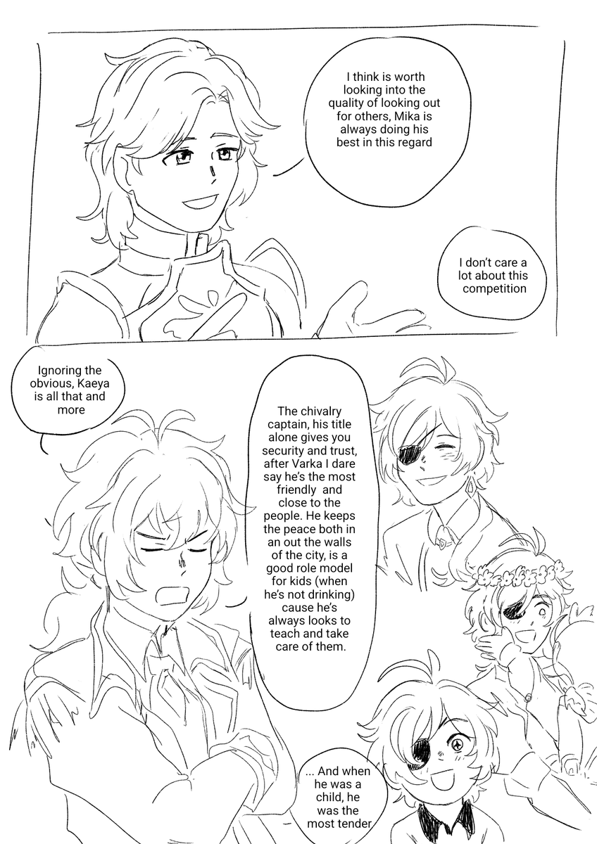 Peradeagua1's tweet image. Translation of the comic about younger siblings
Sería poner muchos hashtags... solo se me ocurrieron estos
#GenshinImapact #genshinfanart