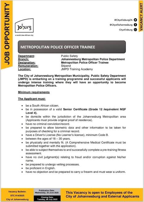 ApplicantsVoice's tweet photo. Corruption led them to not recruit anyone, BUT, what about those who managed to get to the final stage their "efforts". Corruption can't ruin something good just like that for us. Arrest those criminals investigate jmpd just like TMPD. Investigate JMPD 🙏🙏🙏😭 https://t.co/oqs4jv2p2R