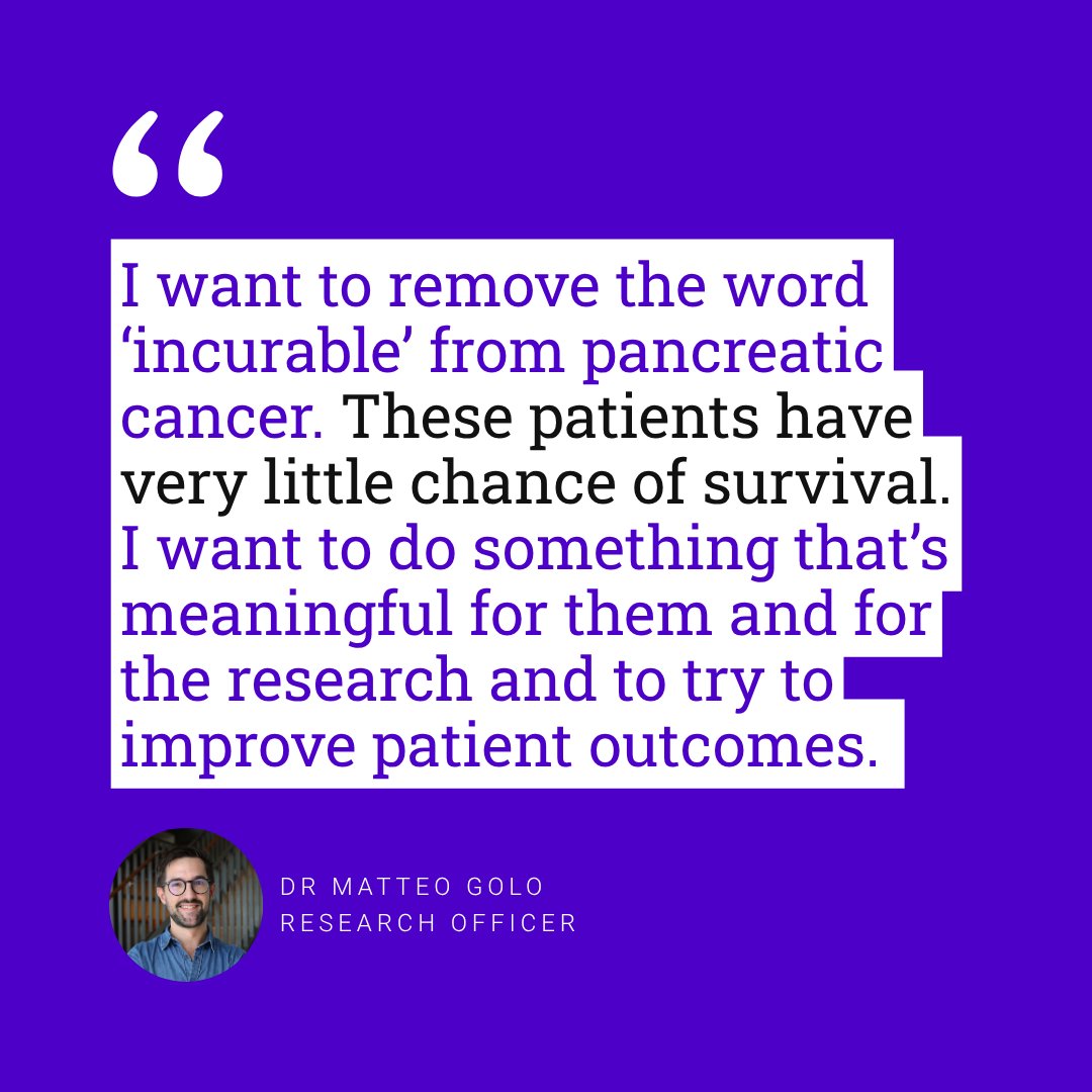 GarvanInstitute's tweet photo. Congratulations to Dr Matteo Golo, who has received a multi-year fellowship from Dare to Hope to track how aggressive pancreatic tumours spread and resist standard care, a step towards more effective treatment options. 

https://t.co/z6HHWsyHSv https://t.co/MD3JHuSjzA