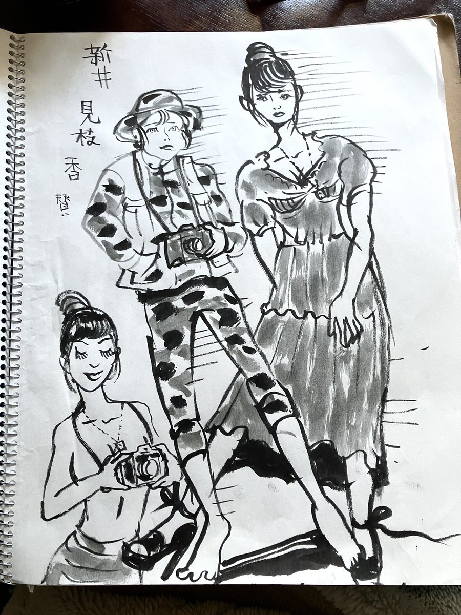 踊り子さんは大尊敬
新井美枝香さん②
戦場カメラマン新井?迷彩服を着て舞台を駆け回る姿はスレンダーさも相まって豹のような美しさが…男女関係ない命掛けの厳しい現場から真紅のドレスと高いヒール(裾もっと長かったかも)を纏ってレディに戻る瞬間は息を呑む。カメラは見ていた…