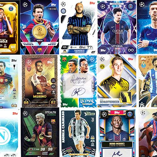 EMundial3's tweet photo. 国内未発売! #Topps #チャンピオンズリーグ #MatchAttax 25-26 発売中!
#サッカーカード #サッカートレカ #UCL #championsleague #ヨーロッパリーグ #カンファレンスリーグ
https://t.co/Z3TnmXDCz9
https://t.co/nowYXSRypu https://t.co/WibL08wOuT
