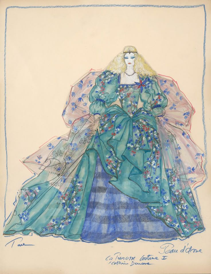 LaModeUnknown's tweet photo. The costumes designed by ✨️Agostino Pace✨️ and realized by Gitt Magrini for 'Peau d'Âne' (1970) dir. by Jacques Demy.🪡 https://t.co/IMCfW3WiwW