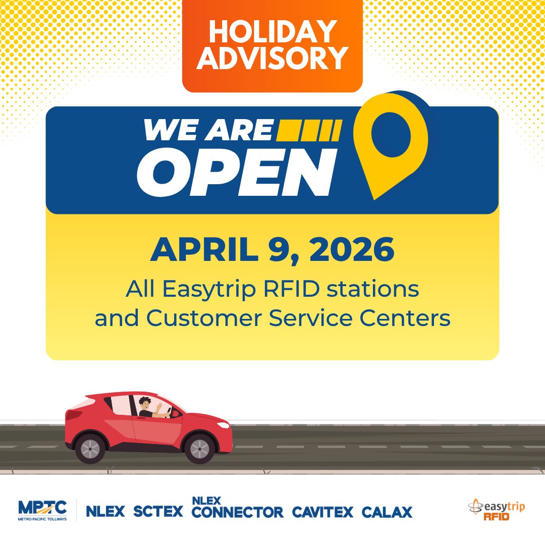 Easytrip RFID tweet media