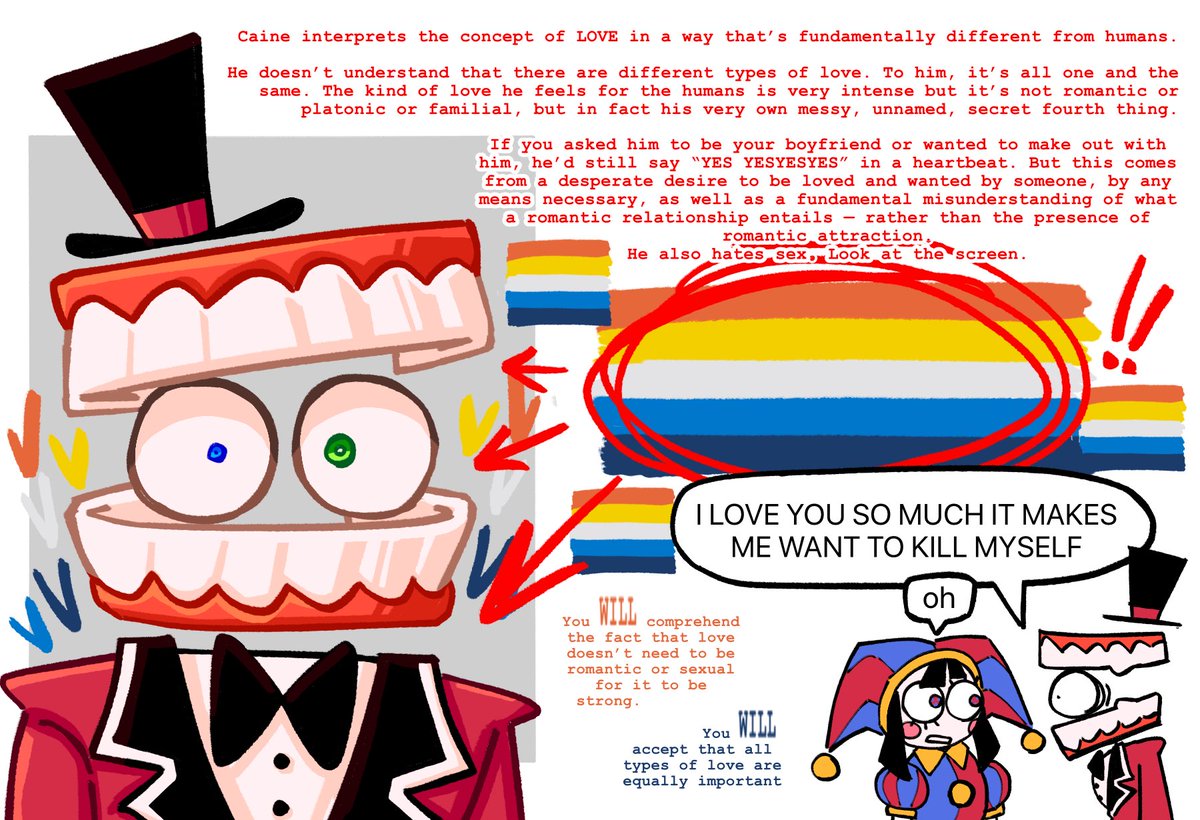 Delihar 🌈☁️ mephone4 and caine shady facts tweet media