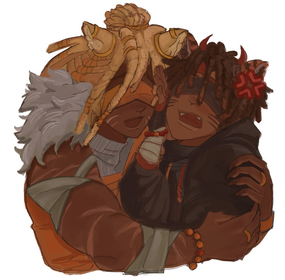 aeoeiks's tweet image. #manepearfanart #flamefragsfanart