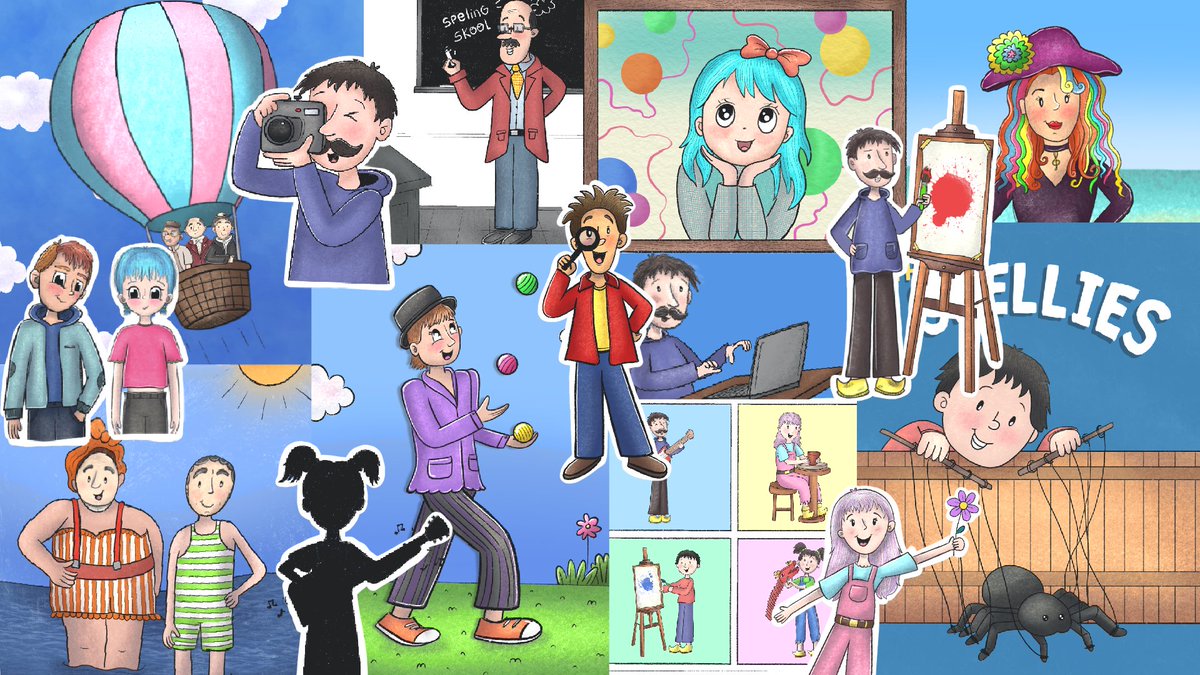 jgmacleodauthor's tweet image. The Shellies reflect on nature and creativity in their video, 'Everything Is'. Will you be skipping off to make believe?
youtube.com/watch?v=8PENL7…

#Crafting #Kids #KidLit #Games #Art #Playing #FamilyFun #Wednesdaysong #Imagination #Spring #Fun
@TheShellies