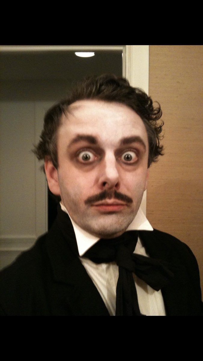 vladimirsheen's tweet photo. Let's remember Michael Sheen with moustache together! https://t.co/ZDCr6hDccZ