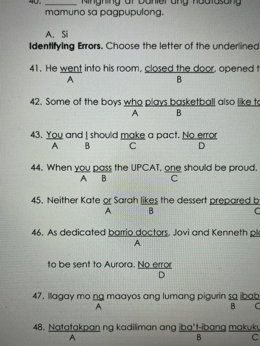 aesyulii's tweet image. today's review sesh: sub-verb agreement  📝