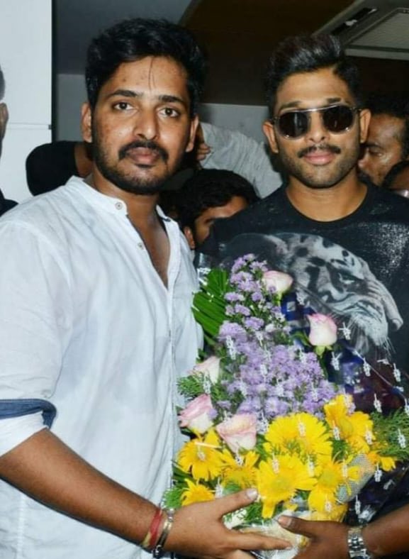 IamVenkateshRam's tweet photo. Wishing you many more happy returns of the day anna @alluarjun 😘❤️ https://t.co/U9v09lBok2