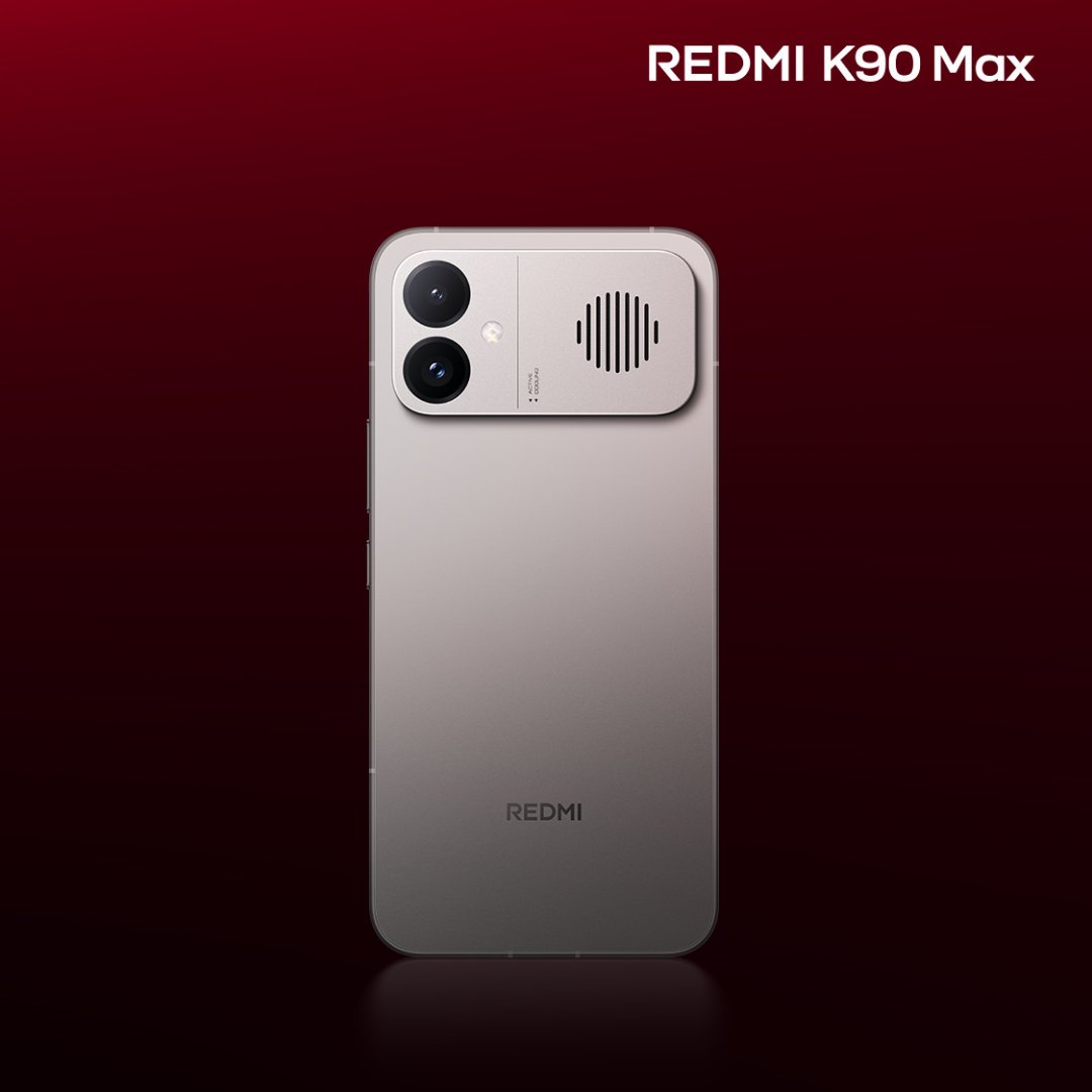 ZionsAnvin's tweet image. Here's the Redmi K90 Max in Space Silver colour.

#Redmi #RedmiK90Max