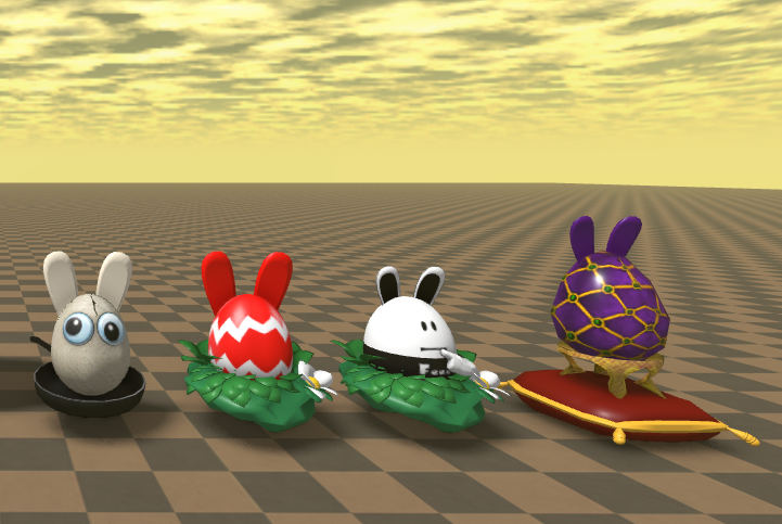 OuenOven's tweet image. Easterdroid (variant concept for Eggdroid)
Collab with @minionfan42 
Description: "I think I have rabies"
Inspired by Eggdroid's old design with the big sunhat and the 2013 egghunt
#DieOfDeath #DoD