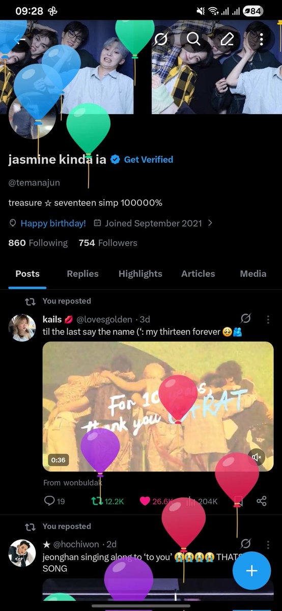 temanajun's tweet photo. dapet balon dari twitter https://t.co/lIUP1AaSAc