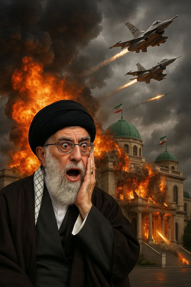 aabbnml's tweet photo. #عاجل_الآن

ايران وافقوا على الشروط وهم 

بلا مرشد

بلا قواده

بلا قاده 

بلا مطارات 

بلا جسور 

بلا مشروع نووي 

بلا قوات بحرية 

بلا قوات برية 

بلا قوات جوية

بلا شررررف  🤣😂

#جاویدشاه #Israël https://t.co/ouYuuJhtdg